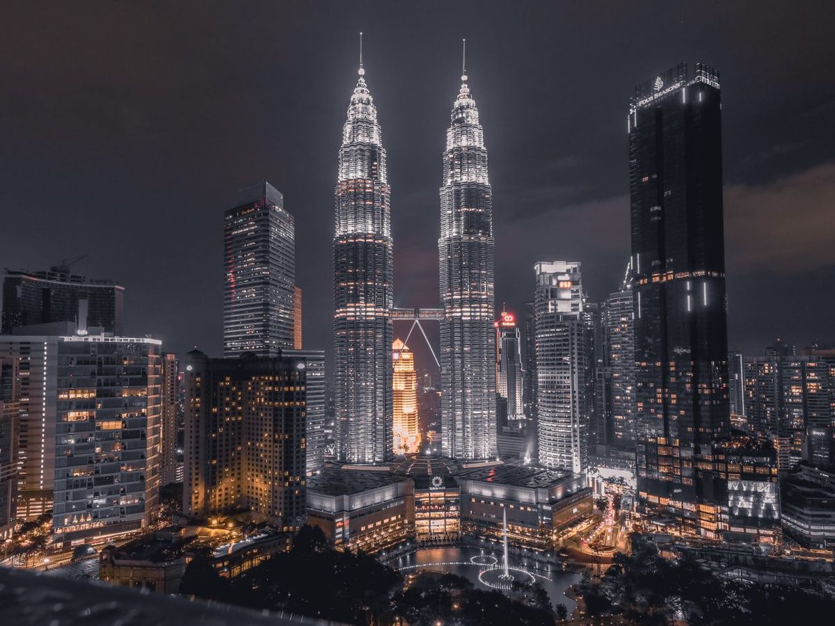 Petronas at night